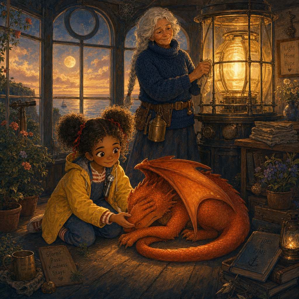 Illustration for page 2 of “Ember's Littlest Light”