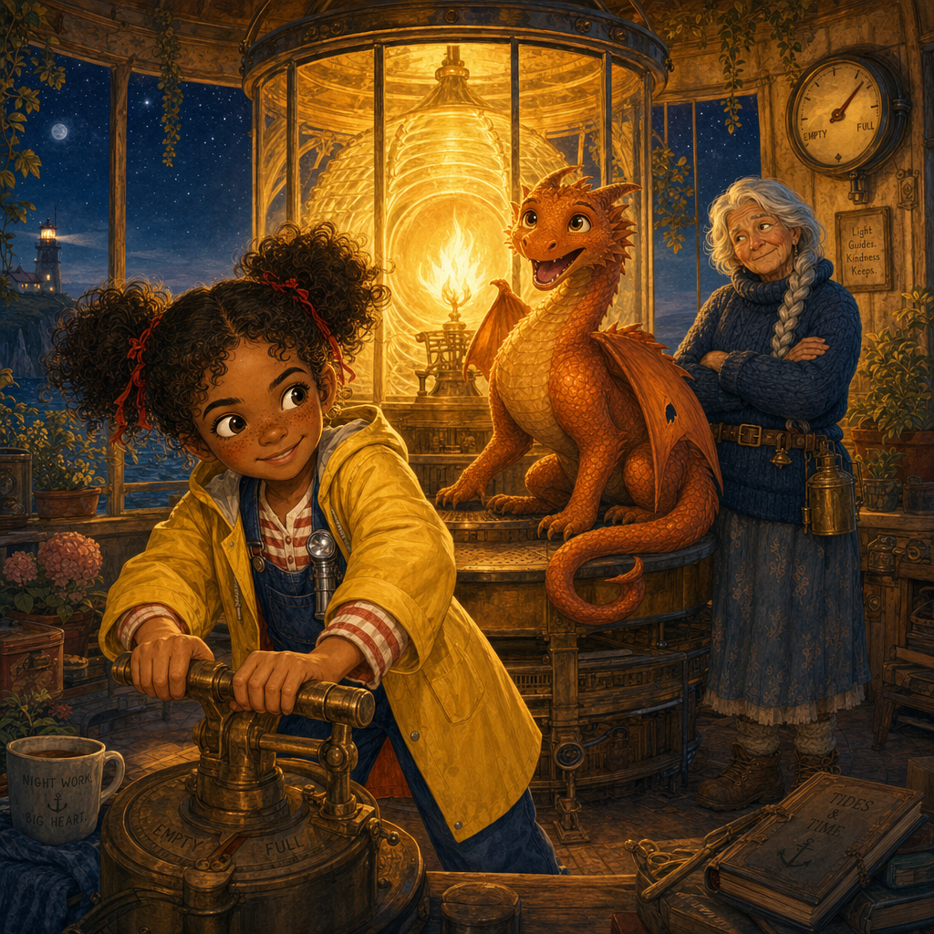 Illustration for page 3 of “Ember's Littlest Light”